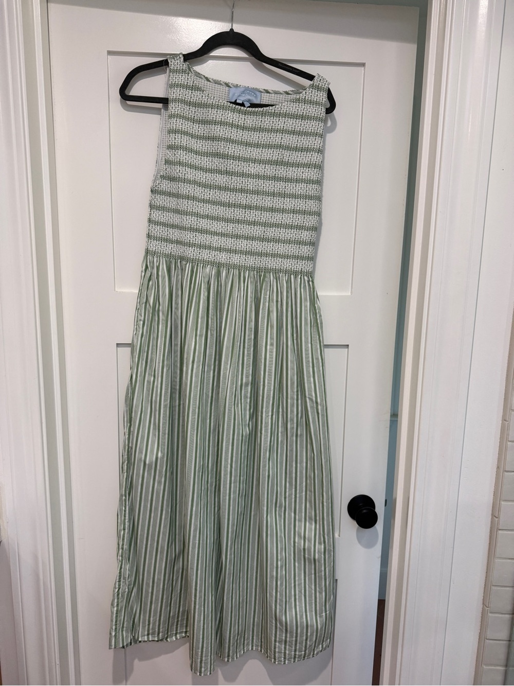 Hill House Cosima Green Nap Dress size L